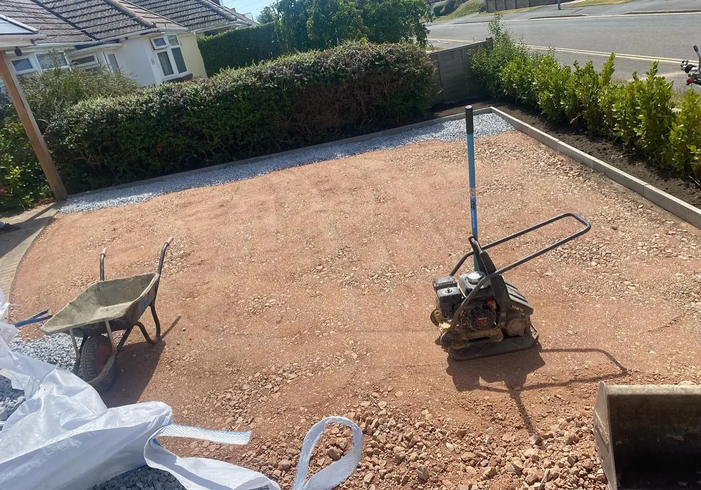 groundwork sub base for driveway